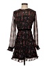 Lulus 100% Polyester Floral Black Casual Dress Size S - photo 1