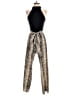 Mi ami Animal Print Gold Black Jumpsuit Size XS - photo 1