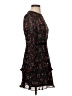 Lulus 100% Polyester Floral Black Casual Dress Size S - photo 4