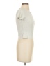 Princess Polly Silver Short Sleeve Turtleneck Size 2 - photo 4