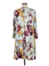 Assorted Brands Print Teal Casual Dress Size M (estimated) - photo 2