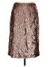 J.Crew 100% Polyester Metallic Brown Formal Skirt Size 6 - photo 1
