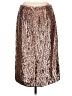 J.Crew 100% Polyester Metallic Brown Formal Skirt Size 6 - photo 2