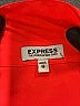Express 100% Polyester Color Block Orange 3/4 Sleeve Blouse Size XS - photo 7