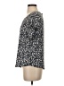 Banana Republic 100% Polyester Black Short Sleeve Top Size S - photo 5