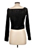 Gap Black Long Sleeve Top Size L - photo 2