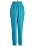 Focus 2000 100% Polyester Solid Teal Casual Pants Size 8 - photo 2