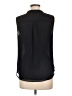 Tommy Hilfiger 100% Recycled Polyester Black Sleeveless Blouse Size L - photo 2