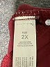 YMI Solid Burgundy Casual Pants Size 2X - photo 5