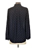 J.Crew 100% Polyester Polka Dots Blue Long Sleeve Blouse Size XS - photo 2
