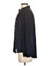 J.Crew 100% Polyester Polka Dots Blue Long Sleeve Blouse Size XS - photo 5