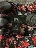 I.N. San Francisco Floral Black Sleeveless Blouse Size M - photo 7
