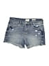 Kensie Blue Denim Shorts Size 8 - photo 1