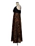 DKNY 100% Polyester Animal Print Brown Cocktail Dress Size 12 - photo 5