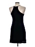 Aqua Solid Black Cocktail Dress Size M - photo 2