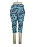 Cj Banks Print Blue Active Pants Size 16 - photo 1