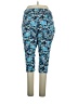Cj Banks Print Blue Active Pants Size 16 - photo 2