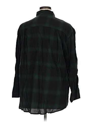 CALVIN KLEIN JEANS Long Sleeve Button-Down Shirt (view 2)
