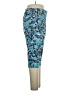 Cj Banks Print Blue Active Pants Size 16 - photo 4