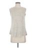 BCBGeneration Silver Sleeveless Top Size XXS - photo 1