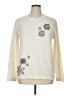 White Stag Floral Ivory Pullover Sweater Size XL - photo 1