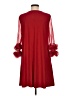 Nina Leonard Red Cocktail Dress Size M - photo 2