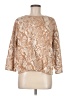 Ann Taylor Factory Paisley Tan Pullover Sweater Size M - photo 1