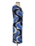 Boden Graphic Blue Cocktail Dress Size 2 - photo 4