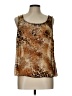 believe.. Brown Sleeveless Top Size 12 - photo 1