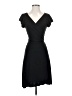 Studio M Solid Black Cocktail Dress Size S - photo 1