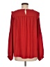 Ann Taylor LOFT 100% Polyester Red Long Sleeve Blouse Size M - photo 2