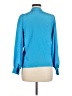Chaus Blue Long Sleeve Blouse Size 6 - photo 2