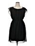 En Focus 100% Polyester Solid Black Cocktail Dress Size XL (estimated) - photo 1