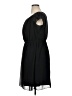 En Focus 100% Polyester Solid Black Cocktail Dress Size XL (estimated) - photo 5
