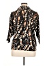 Belldini Animal Print Brown 3/4 Sleeve Blouse Size XL - photo 2