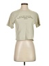 Sunday in Brooklyn 100% Polyester Tan Red Short Sleeve Top Size XS - photo 1