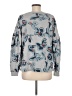 Stateside Floral Blue Pullover Sweater Size M - photo 2
