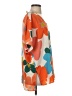 Artistic Works by Lu 100% Polyester Orange 3/4 Sleeve Blouse Size S - photo 4