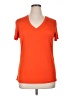Danskin Now 100% Polyester Orange Active T-Shirt Size XL - photo 1