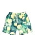 Unbranded Tropical Green Board Shorts Size XS (estimated, kids) - photo 1