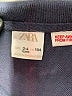 Zara Blue Short Sleeve Polo Size 3/4 - photo 3