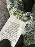 Boho Chic Paisley Green 3/4 Sleeve Blouse Size L - photo 8