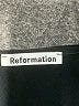 Reformation Solid Black Formal Skirt Size 10 - photo 4