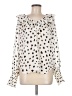 Ann Taylor Ivory Long Sleeve Blouse Size M - photo 1