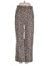 J.Crew Animal Print Brown Casual Pants Size 00 - photo 1