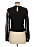 Laundry by Shelli Segal 100% Polyester Black Long Sleeve Top Size M - photo 2