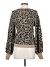 Abercrombie & Fitch Animal Print Tan Pullover Sweater Size S - photo 2