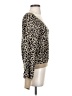 Abercrombie & Fitch Animal Print Tan Pullover Sweater Size S - photo 4