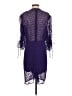 INSPR Polka Dots Solid Purple Cocktail Dress Size S - photo 2