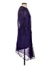 INSPR Polka Dots Solid Purple Cocktail Dress Size S - photo 4